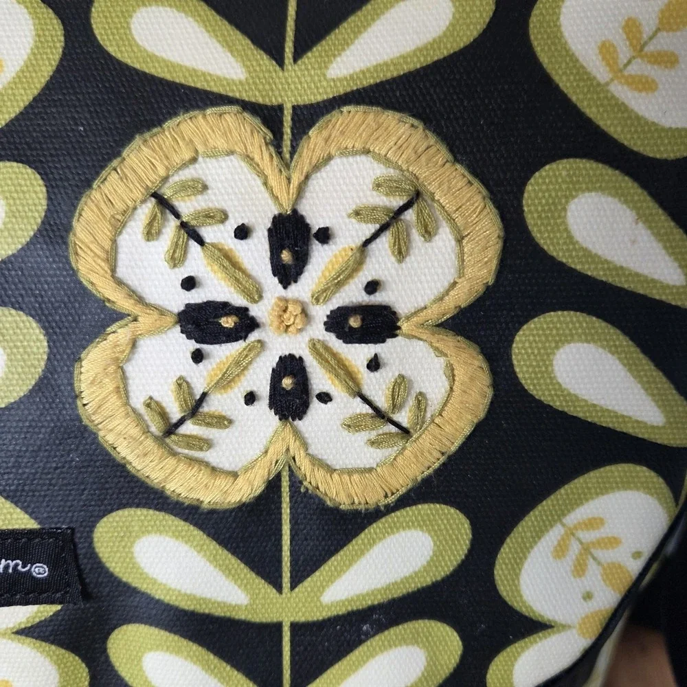 Petunia Pickle Bottom Diaper Bag Backpack Yellow Floral Convertible Baby Bag